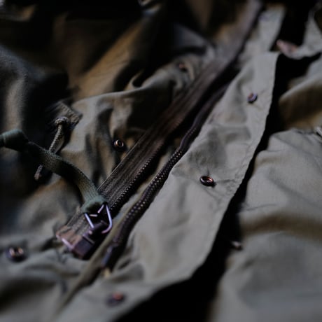 ［M］m65 parka_Black zipper_fullset_deadstock