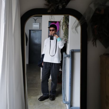 [anytee classics] Dip Dyed Pocket Long Tee