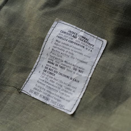 ［XL］B.D.U. Jacket_Tiger Camo_deadstock