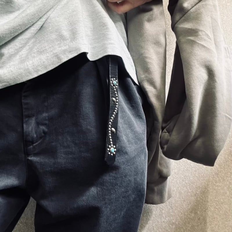 anytee classics] Officer Pants_Faded Black | a