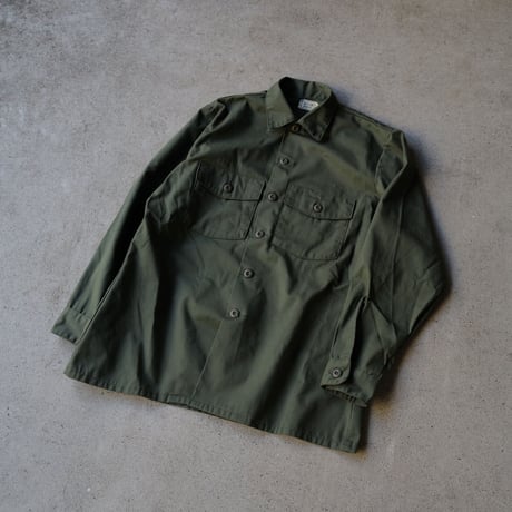 ［16 1/2 XL fit］USARMY Olive Green "BIG" Shirt_deadstock_no.8