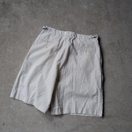 [W34] POLO CHINO SHORTS 2tuck_made in USA_80-90s vintage_no.5