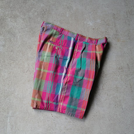 [W36] POLO CHINO SHORTS 2tuck_80-90s vintage_no.6