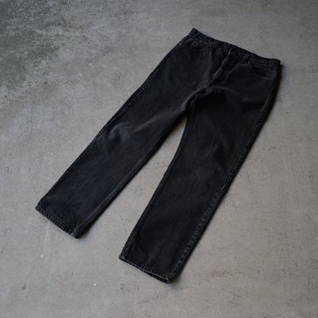 [W37 L32] Levi's 505_Sulfur Black Orenge Tab_90s_no.5