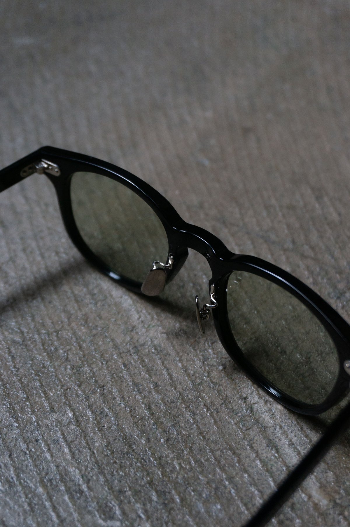 anytee classics] Celluloid Eyegear_Black×Brown