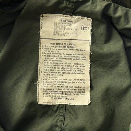 ［M］m65 parka_deadstock_no.219