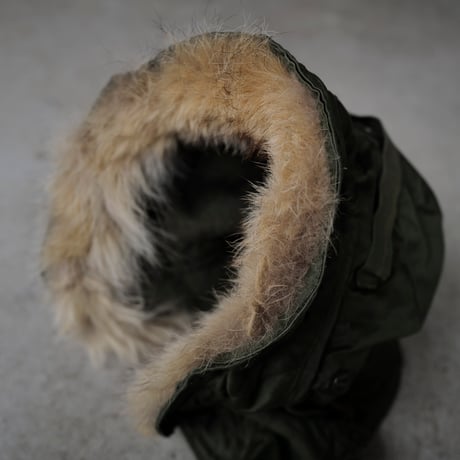 ［Free size］m51_first model_coyote fur hood_no.2