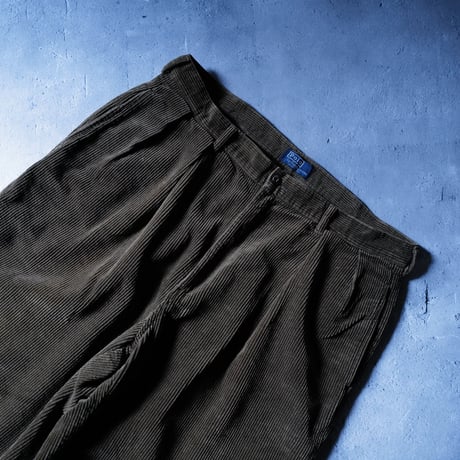 [W36 L30] POLO CHINO CORDUROY PANTS 2tuck_80s vintage