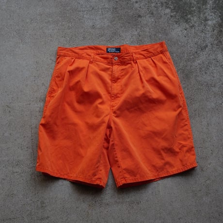 [W38] POLO CHINO SHORTS 2tuck_90s vintage
