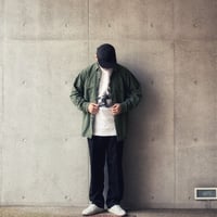 ［XXL (17 1/2) ］USARMY Olive Green Shirts_no.11