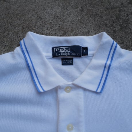 ［L］POLO SHIRT_MADE IN Bolivia_90s vintage_no.5