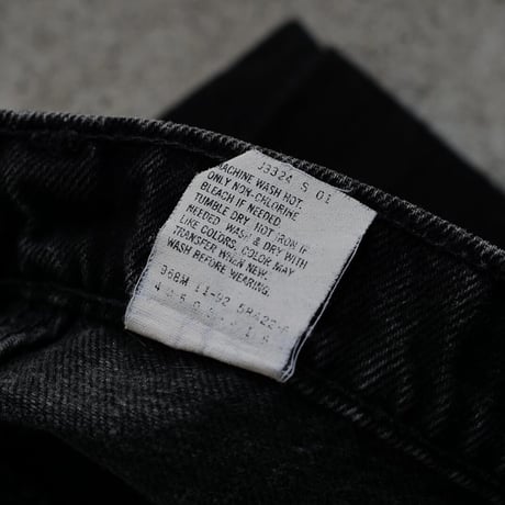 [W36 L30] Levi's 505_Sulfur Black Orenge Tab_90s_no.6