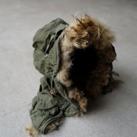 ［Free size］m51_coyote fur hood_no.2