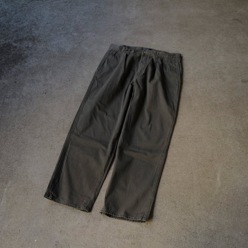 W38 L30] VINTAGE POLO CHINO 2tuck Pants_no.8 |