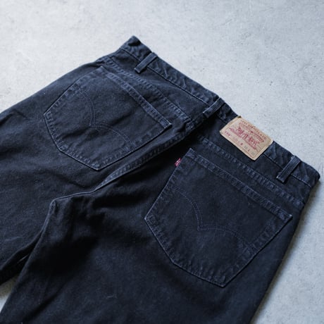[W38 L30] 550_90s_Levi's Sulfur Black_no.5