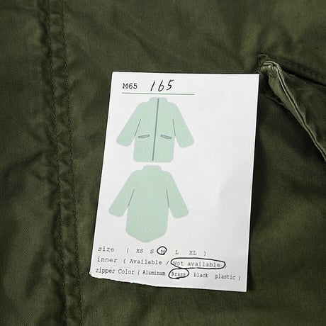 ［M］m65 parka_Deadstock_no.165