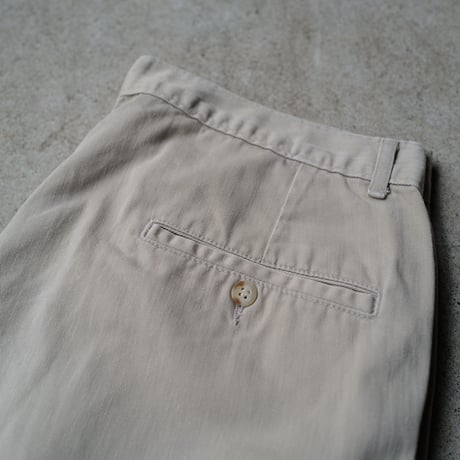 [W33] POLO CHINO 2tuck shorts_made in USA_80-90s vintage_no.37