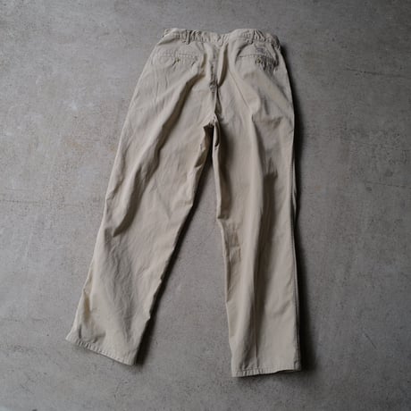 [W34 L32] POLO CHINO 2tuck_MADE IN USA_80-90s vintage_no.5