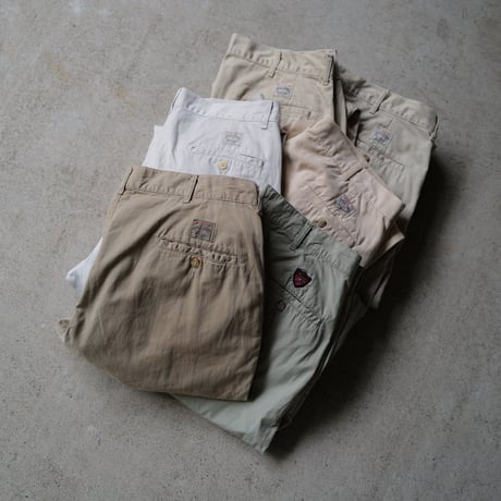 [W38 L30] POLO CHINO 2tuck_MADE IN USA_80-90s vintage_no.6