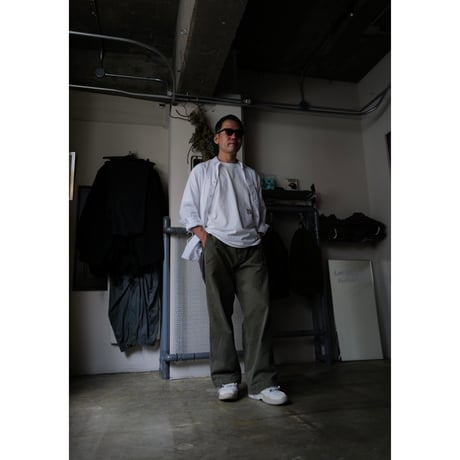 [anytee classics] Military Wide Trousers