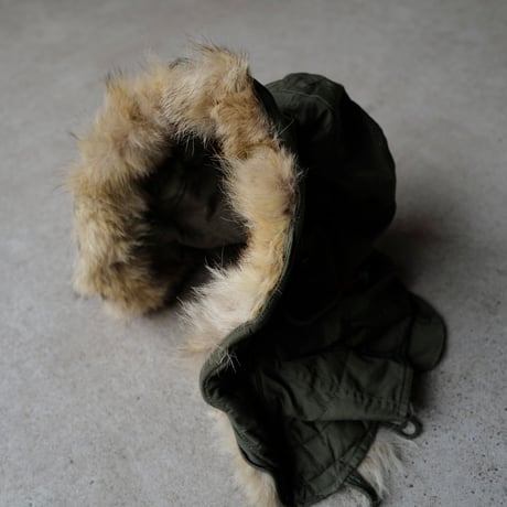 ［Free size］m51_coyote fur hood_no.1