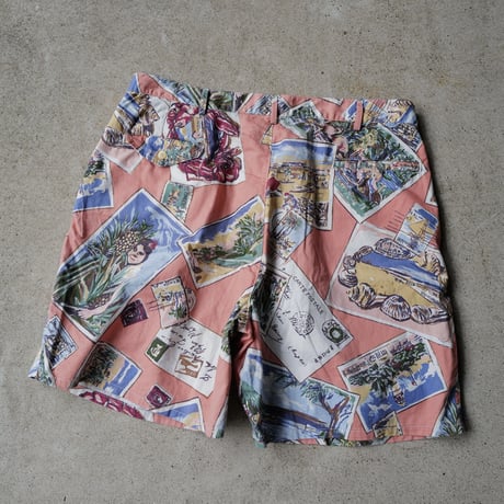[W38] POLO 2tuck shorts_made in USA_80-90s vintage_no.43