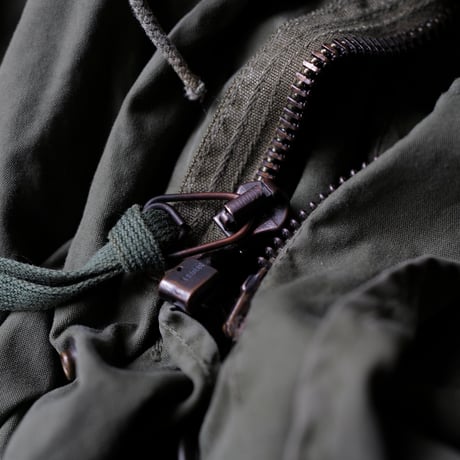 ［M］m65 parka_Black zipper