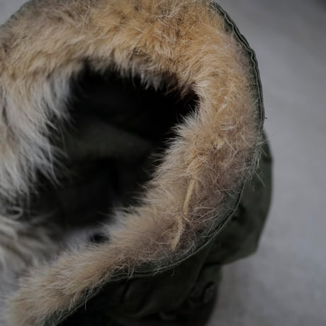 ［Free size］m51_first model_coyote fur hood_no.2