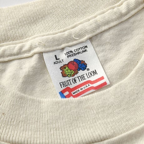 ［L］Dog Tee_80-90s vintage_made in USA