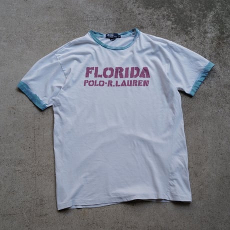 ［M］Ralph Lauren USA vintage Tee_FLORIDA CHARITY 1992