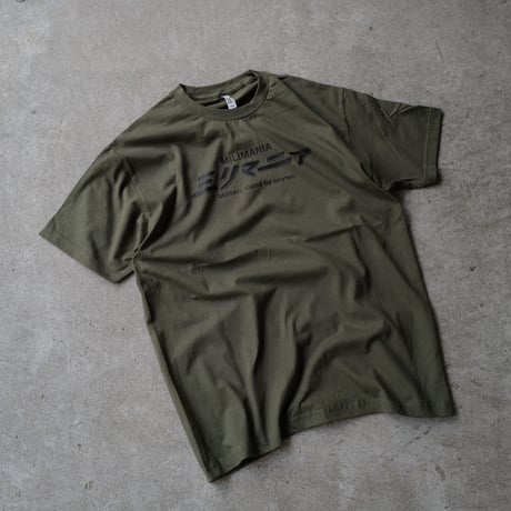 ブラック/オリーブ ミリマニア Tee