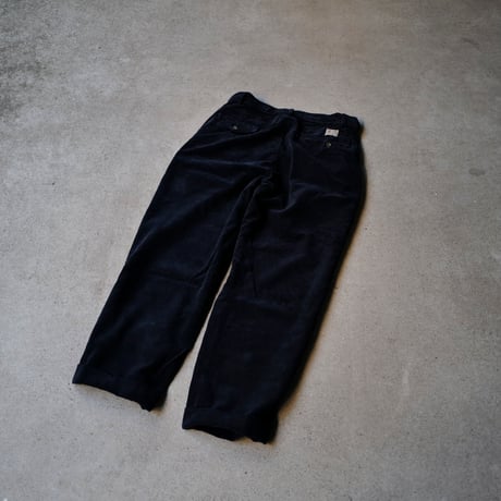 [W31 L27] VINTAGE POLO CORDUROY 2tuck PANTS_no.1