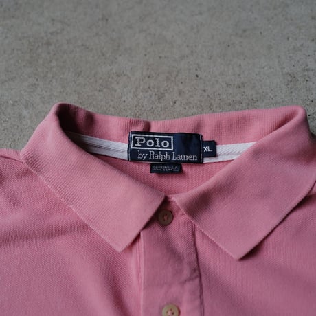 ［XL］POLO SHIRT_MADE IN USA_80-90s vintage_no.25