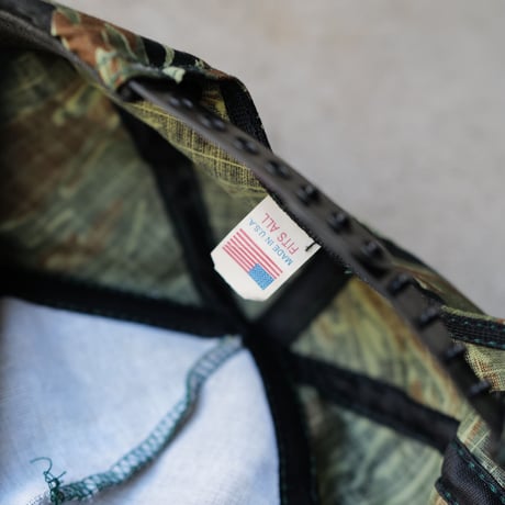 Tiger Stripe Camo Cap_made in USA_deadstock