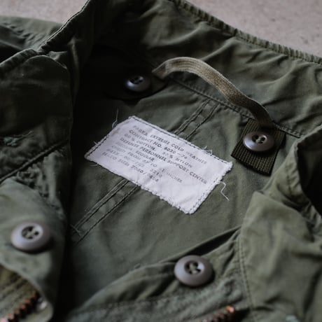 ポップアップ先行［M］m65 parka_Mini Tag model_no.18