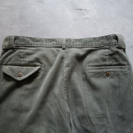 [W34 L32] POLO CORDUROY PANTS 2tuck_80-90s vintage
