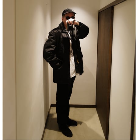 ［XL］Spiewak Black Coat made in USA