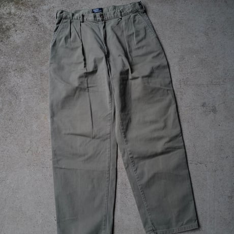 [W34 L30] Old Polo_80-90s vintage_2tack chino