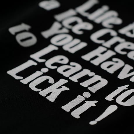 [anytee classics] Ice Cream Tee_Black body