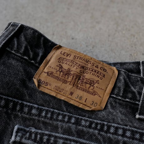 ［W38 L30］Levi's 501_Sulfur Black_no.7