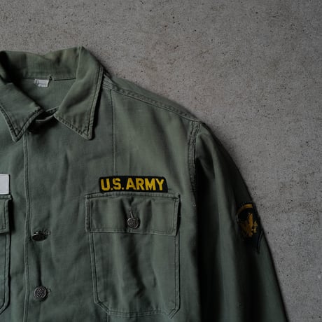 ［L fit］USARMY Olive Green Shirts_Metal button model_no.41