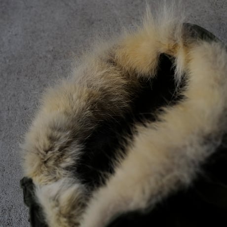 ［Free size］m51_coyote fur hood_no.6