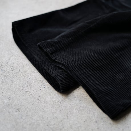[W35 L29] Super Black_VINTAGE POLO CORDS 2tuck Pants_no.4