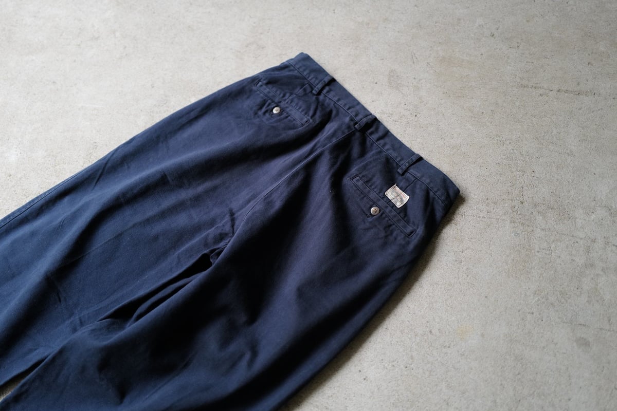 W34 L32] POLO CHINO PANTS 2tuck_90s vintage_no