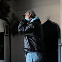 [anytee classics] "Black Mint" Two Tone Hoodie