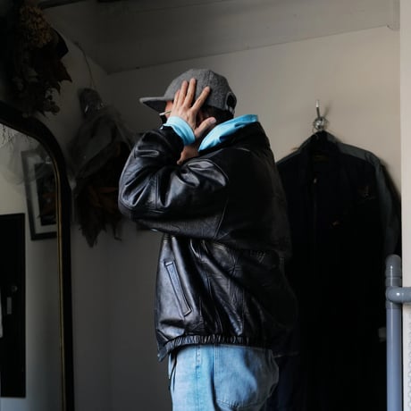[anytee classics] "Black Mint" Two Tone Hoodie