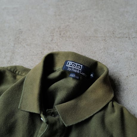［XL］POLO SHIRT_MADE IN USA_80-90s vintage_no.29