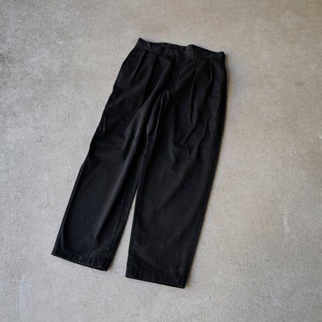 [W34 L29] Super Black_VINTAGE POLO 2tuck Pants_no.10