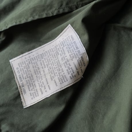 ポップアップ先行［M］m65 parka_Mini Tag model_no.18
