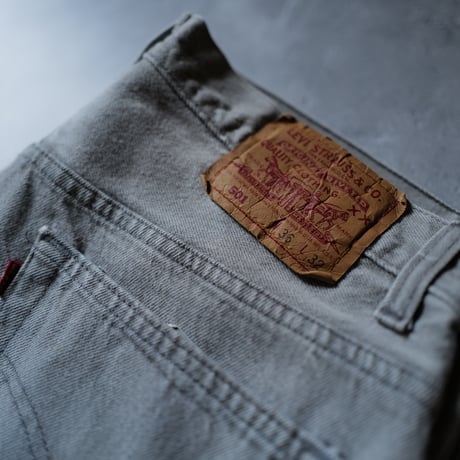 [W36 L31] Levi's 501_Greige_90s
